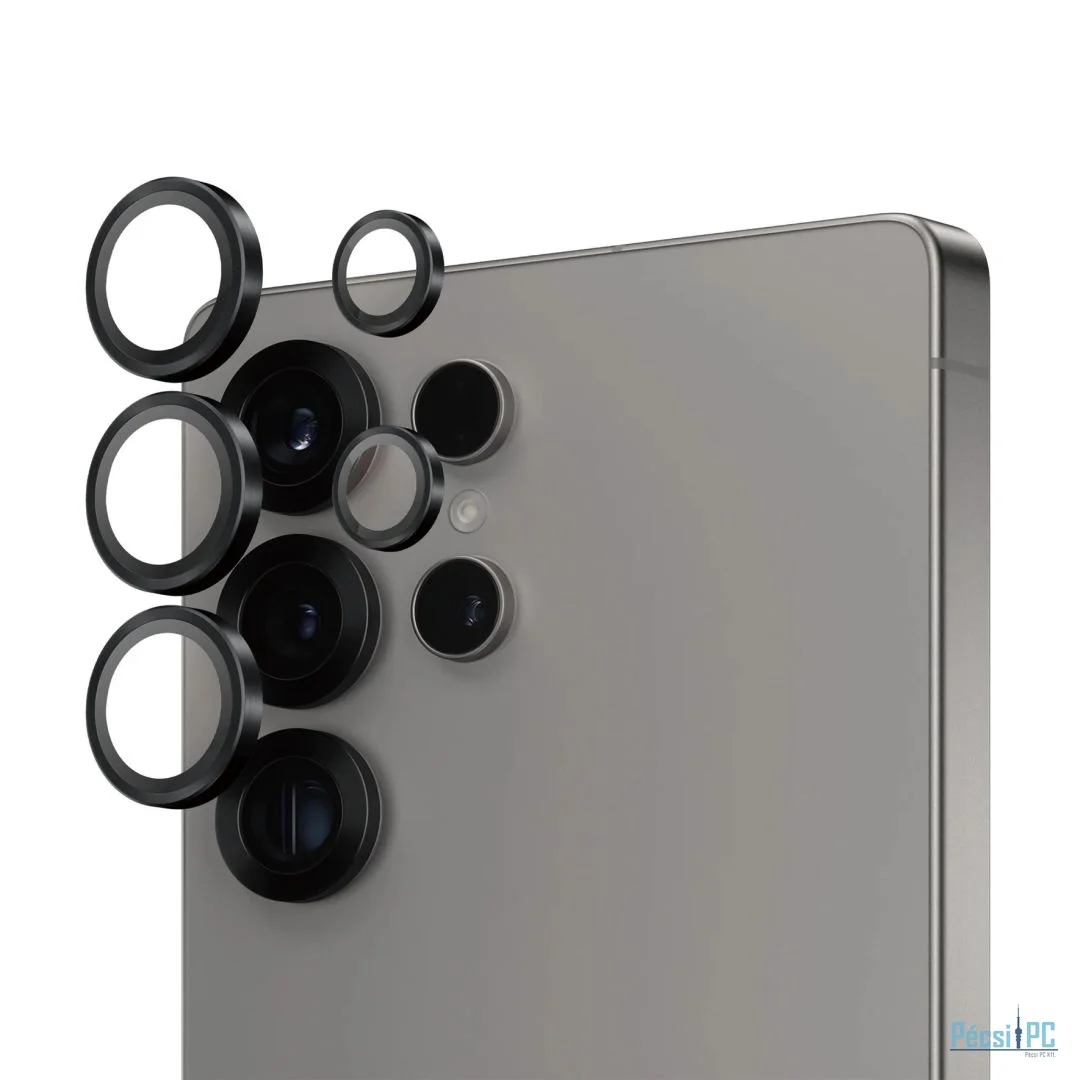 PanzerGlass Hoops Black Lens Protector for Samsung S25 Ultra