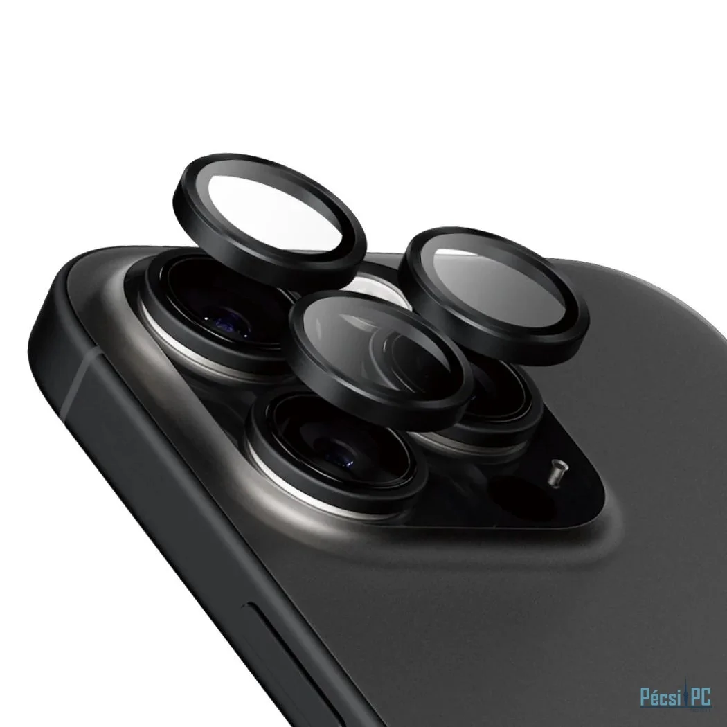 PanzerGlass Hoops Ceramic Camera Lens Protector for iPhone 16 Pro/Max