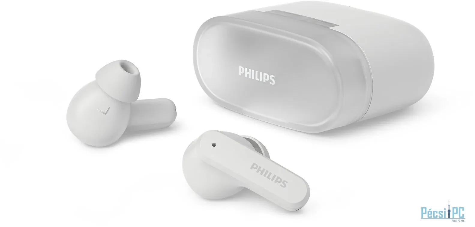 Philips TAT2000BK TWS Bluetooth Headset White