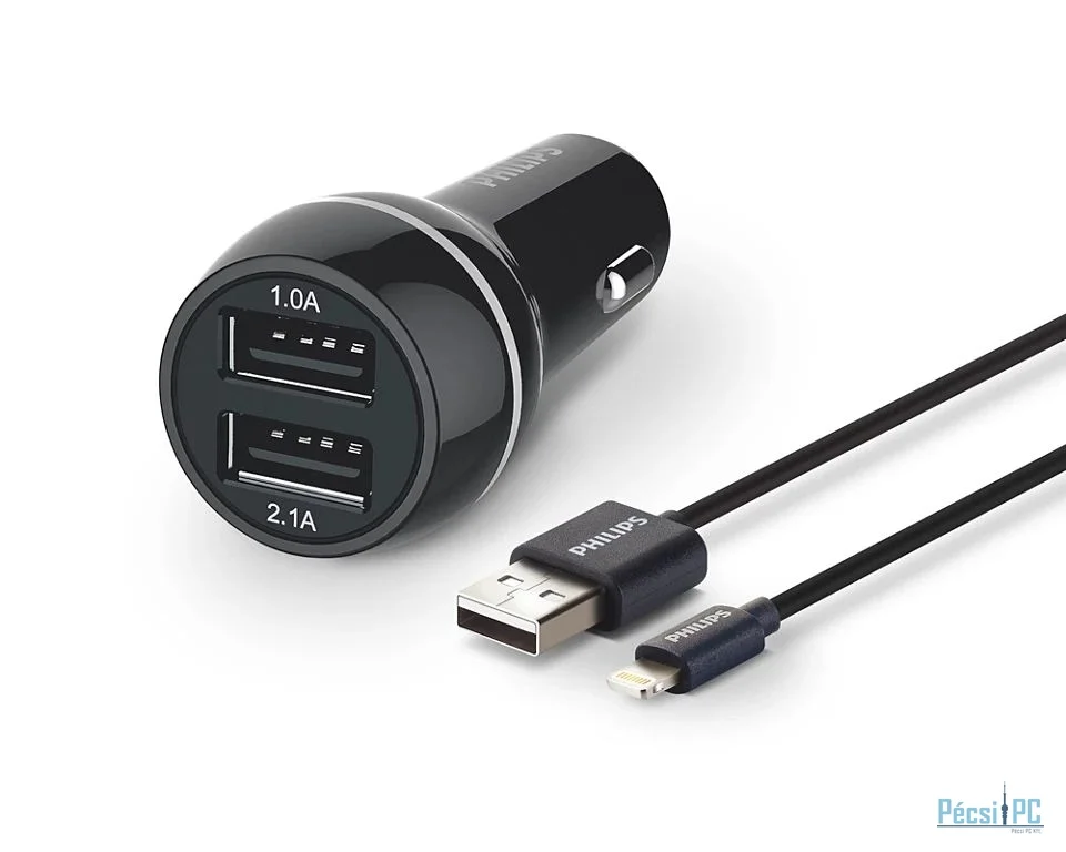 Philips Ultra Fast Dual USB car Charger