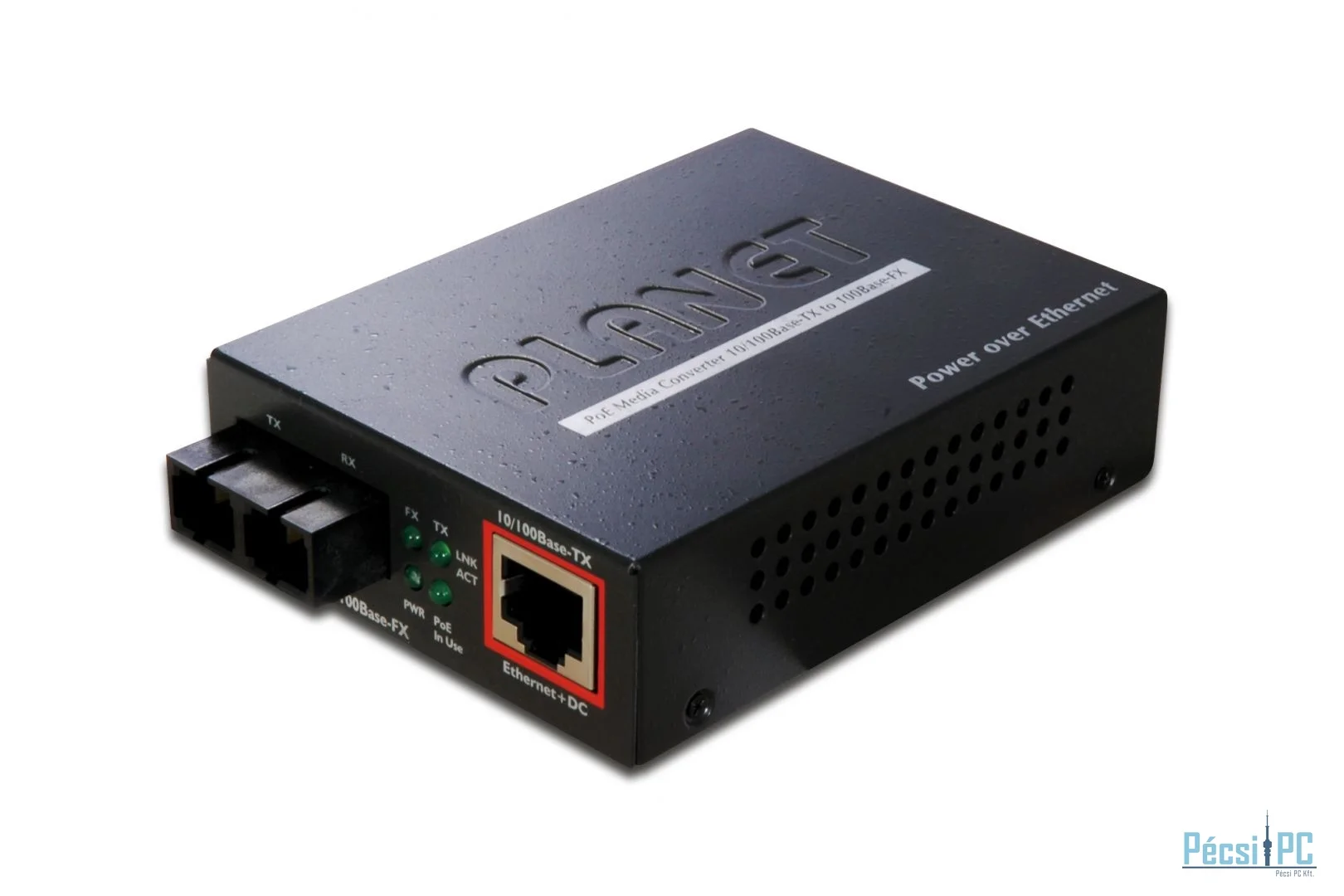 Planet PLANET Fast Ethernet PoE Media Converter, MM