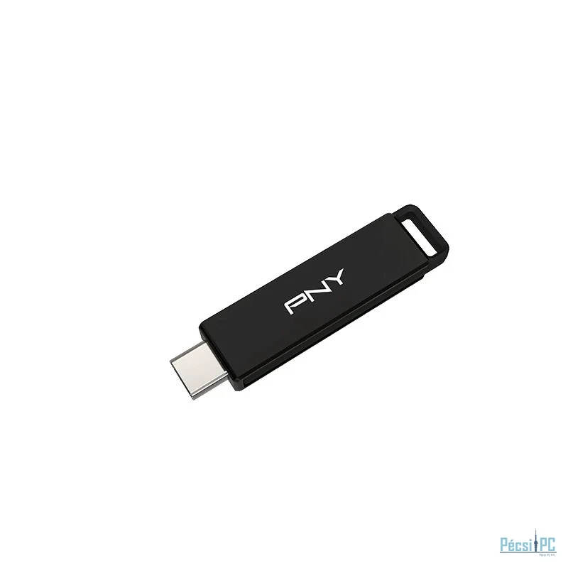 PNY 128GB Elite-X Type-C USB 3.2 Gen 1 Flash Drive Black