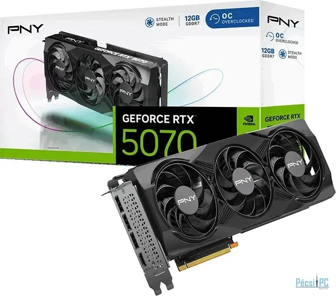 PNY GeForce RTX 5070 12GB DDR7 OC
