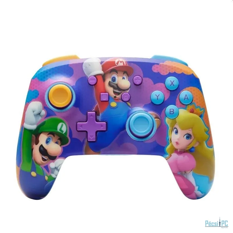 PowerA Enhanced Wireless Controller for Nintendo Switch Color Splash Heroes