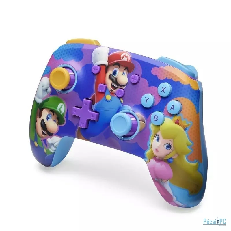 PowerA Enhanced Wireless Controller for Nintendo Switch Color Splash Heroes