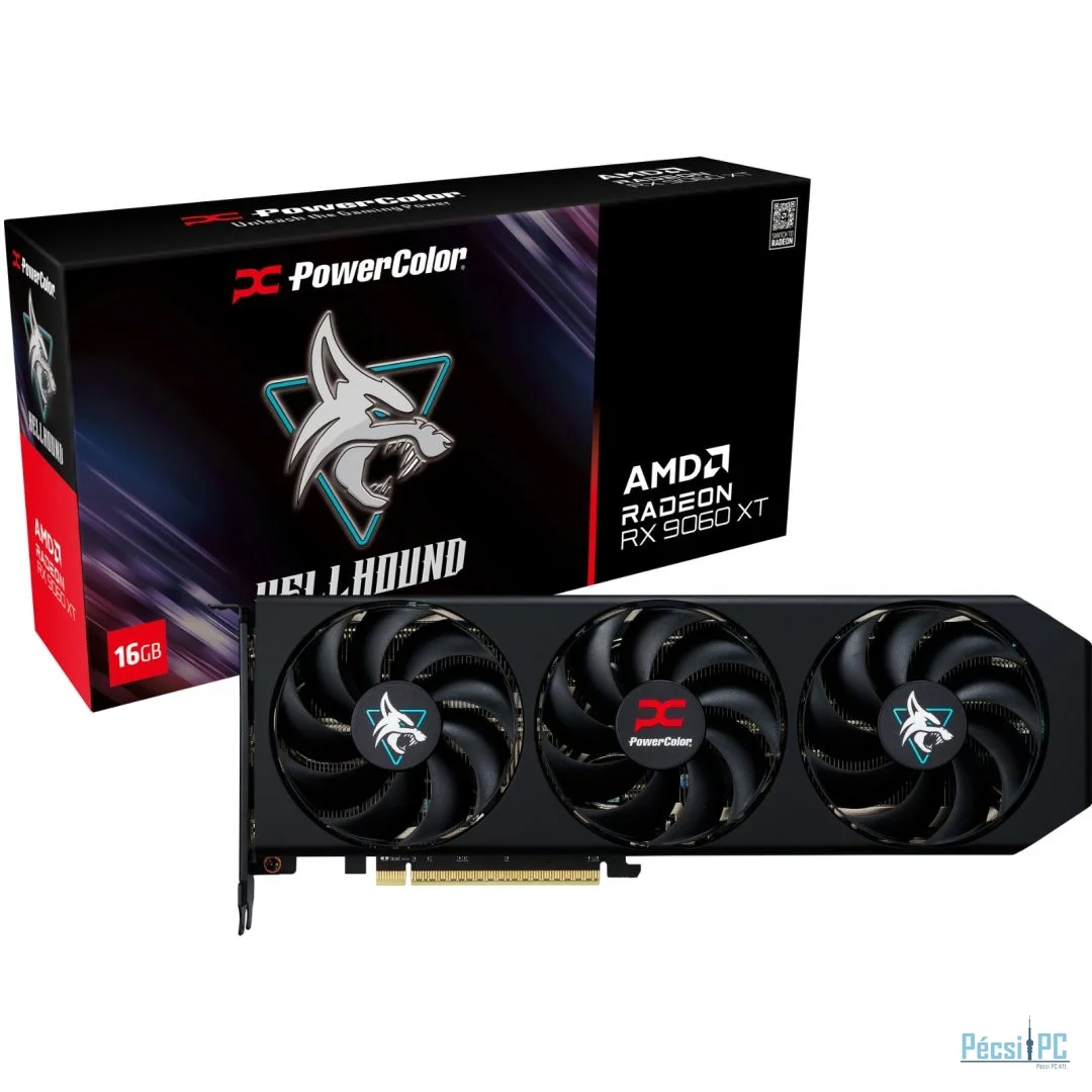 PowerColor RX9060 XT 16GB DDR6 Hellhound