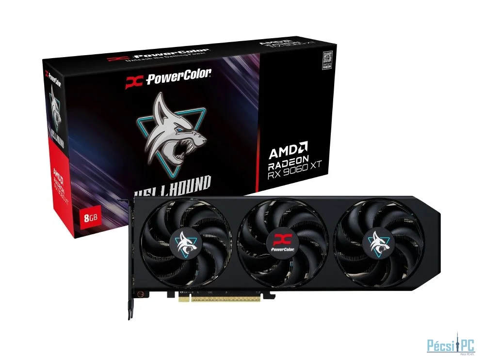 PowerColor RX9060 XT 8GB DDR6 Hellhound