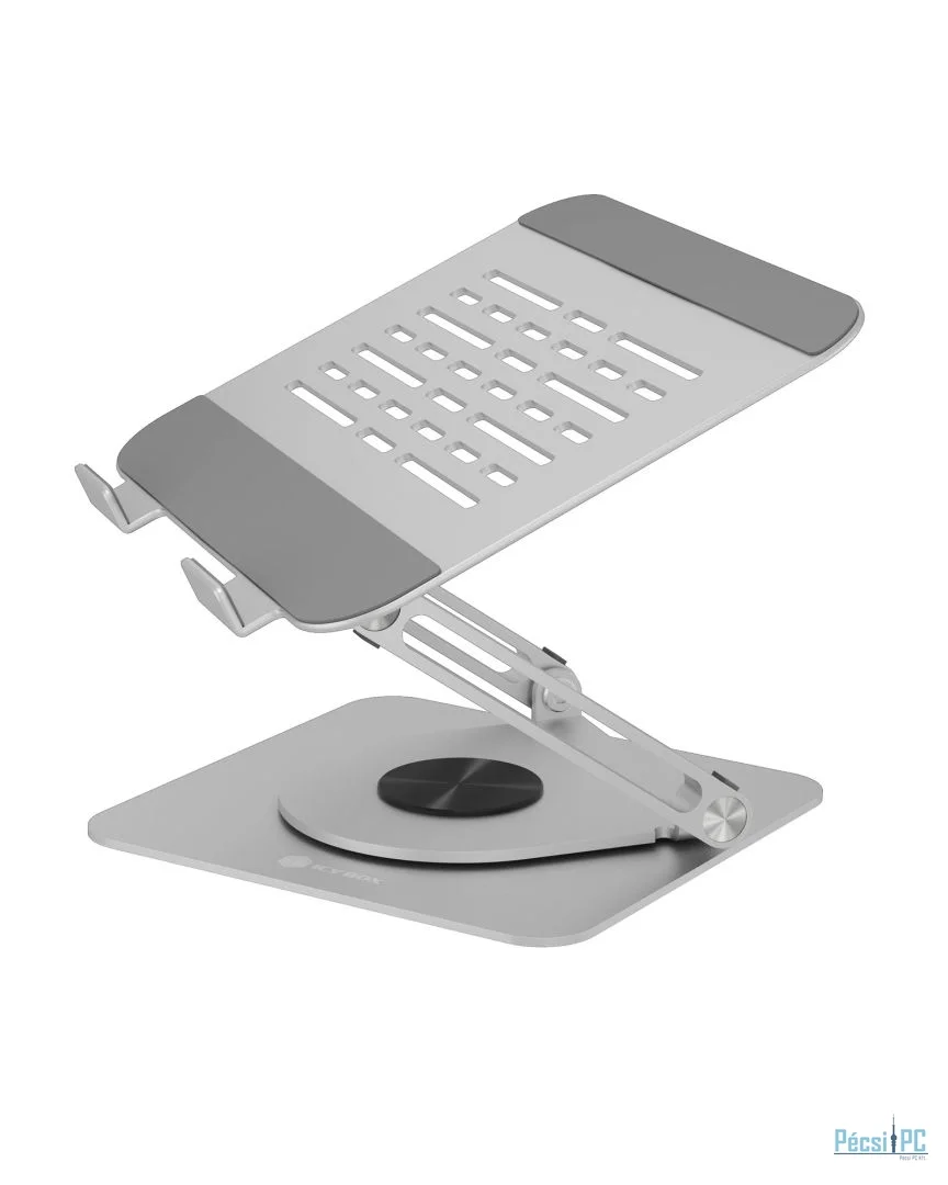 Raidsonic IcyBox IB-NH300-R Height adjustable & rotatble notebook stand for notebooks up to 17