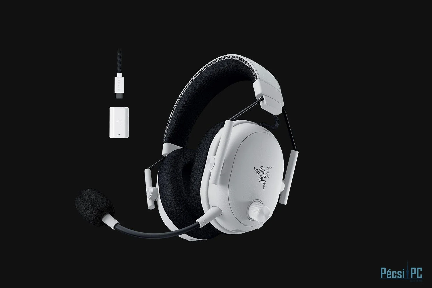 Razer Blackshark V3 Pro Wireless Bluetooth Headset White