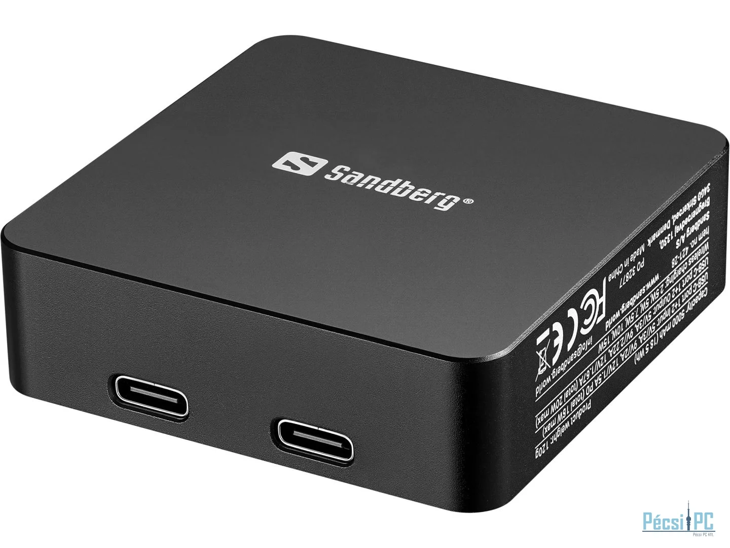 Sandberg PD20W 20000mAh Powerbank Black