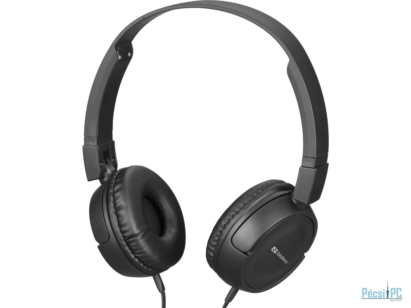 Sandberg Saver MiniJack HeadPhone Travel Black
