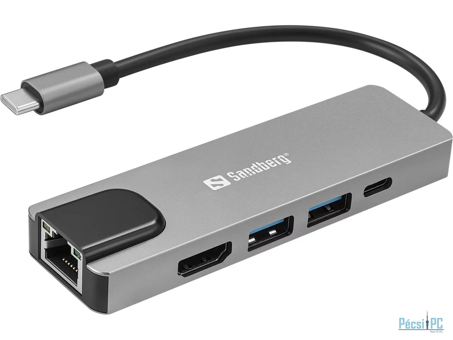 Sandberg Saver Travel Dock USB-C 5in1