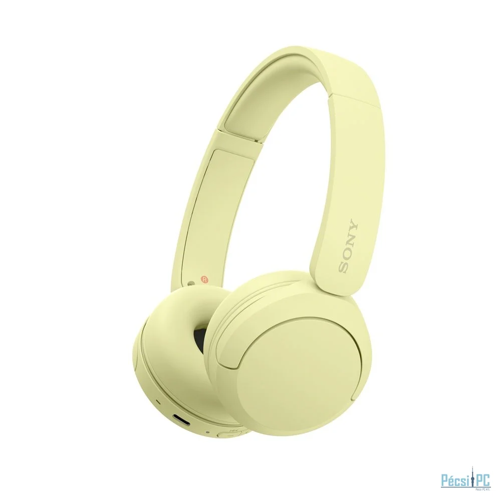 Sony WHCH520 Bluetooth Headset Yellow