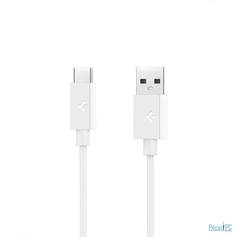 Spigen Essential USB-A to USB-C 60W Cable 2m White