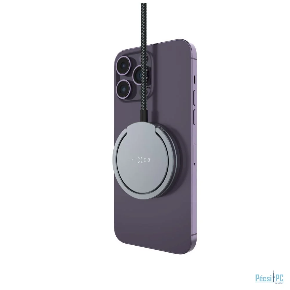 FIXED Wireless töltő Magsafe támogatással, szürke