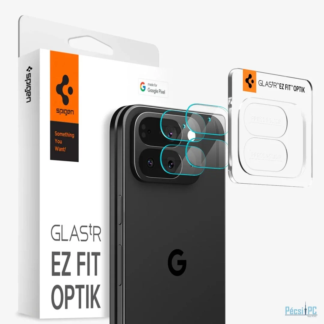 Spigen Glass tR EZ Fit Optik 2 Pack for Google Pixel 10 Pro Fold Crystal Clear