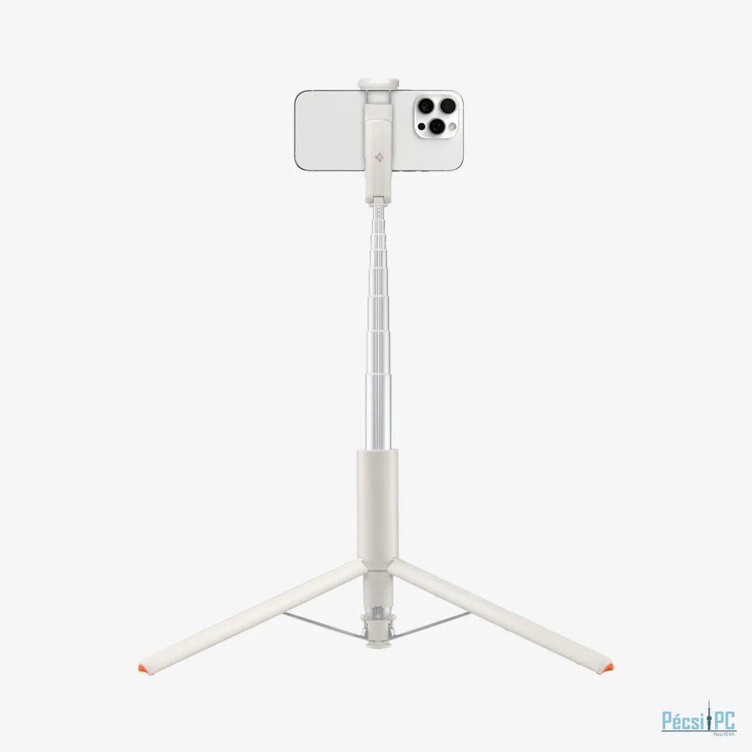 Spigen Tripod Selfie Stick MagSafe Auto-Open Dune Beige