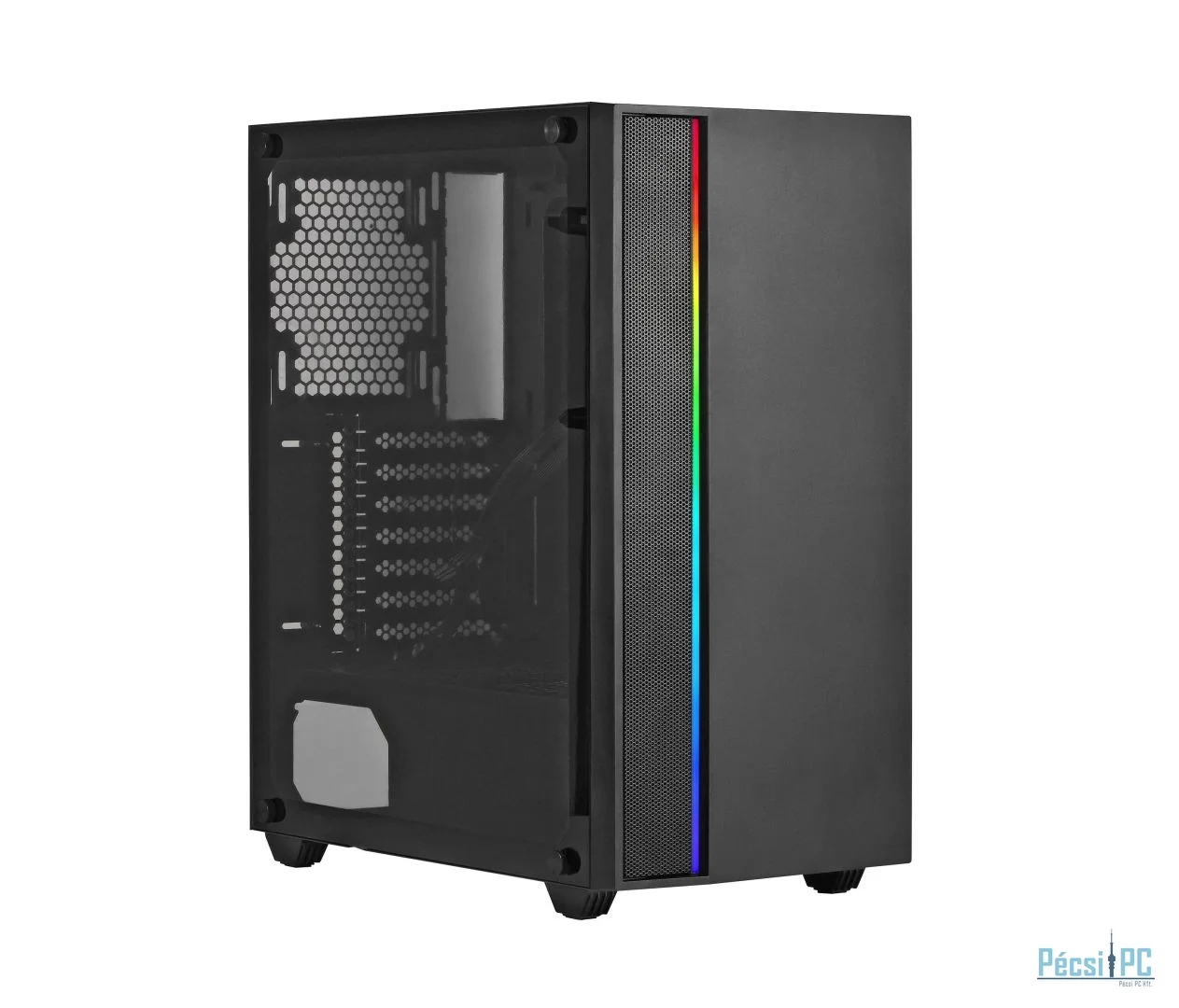 Spire Vision 7038 Tempered Glass Black