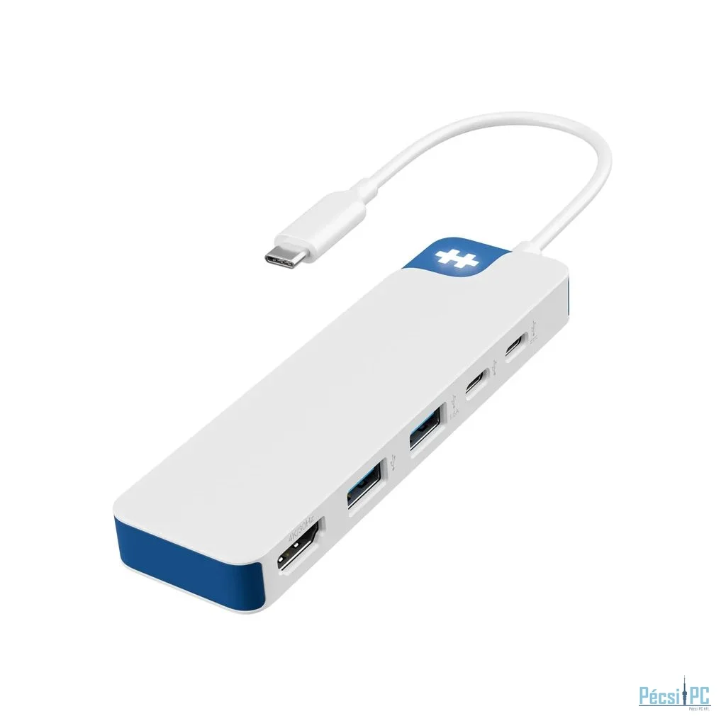 Targus HyperDrive Flex 5 Port USB-C Hub White/Blue