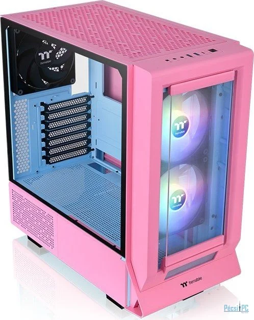 Thermaltake Ceres 350 MX Tempered Glass Bubble Pink