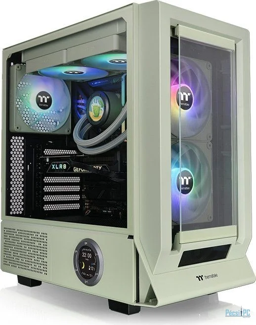 Thermaltake Ceres 350 MX Tempered Glass Matcha Green