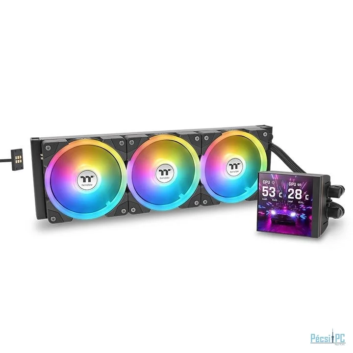 Thermaltake MAGFloe 360 Ultra ARGB Sync AIO Liquid Cooler Black