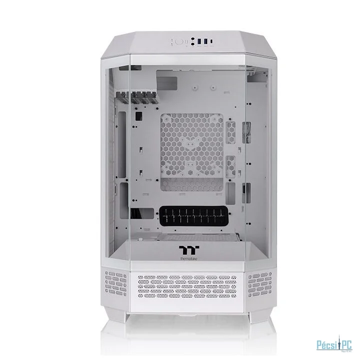 Thermaltake The Tower 300 Tempered Glass Swon White