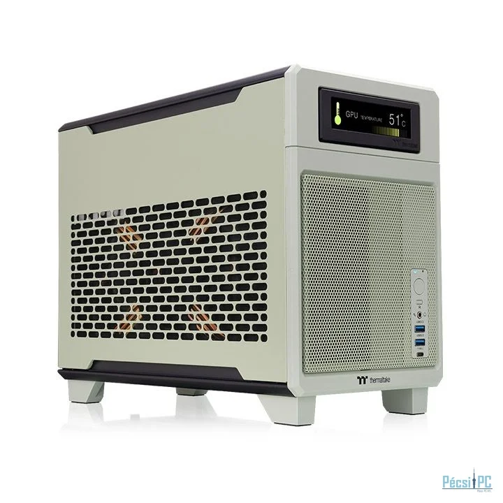 Thermaltake TR100 Mini Tower Chassis Matcha Green