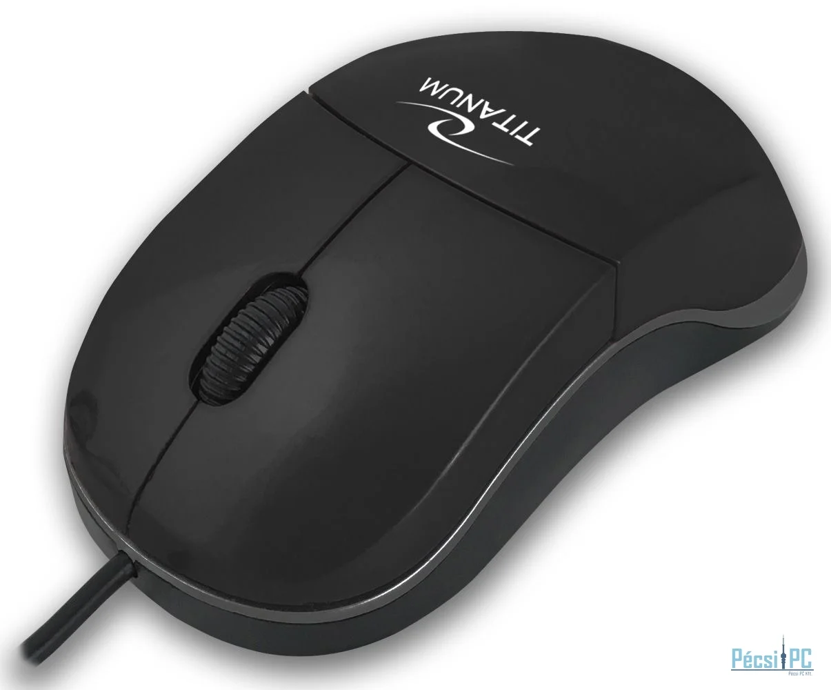 Titanium TM124K Selene Wired Mouse Black