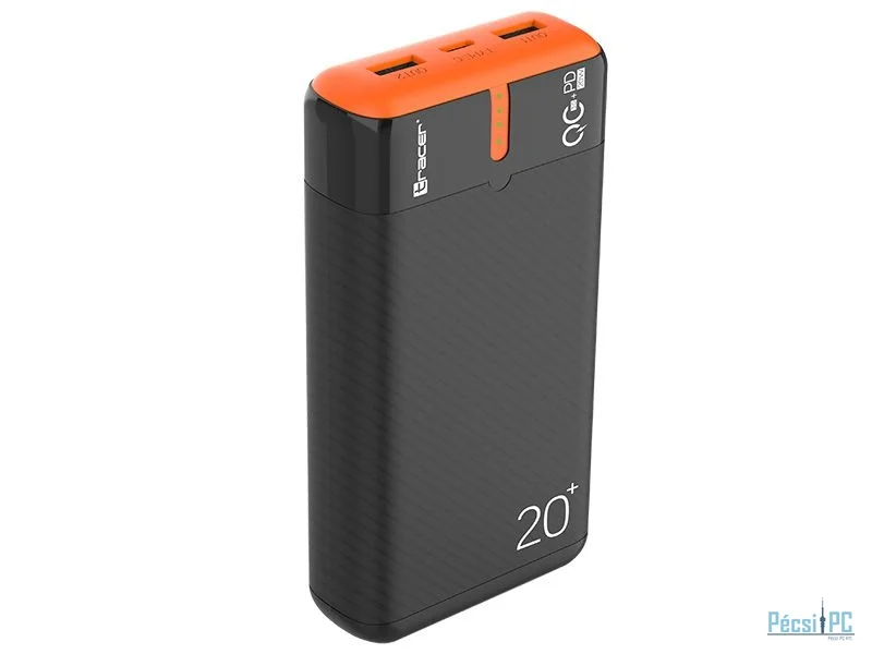 Tracer EnerGen 20000mAh PowerBank Black/Orange