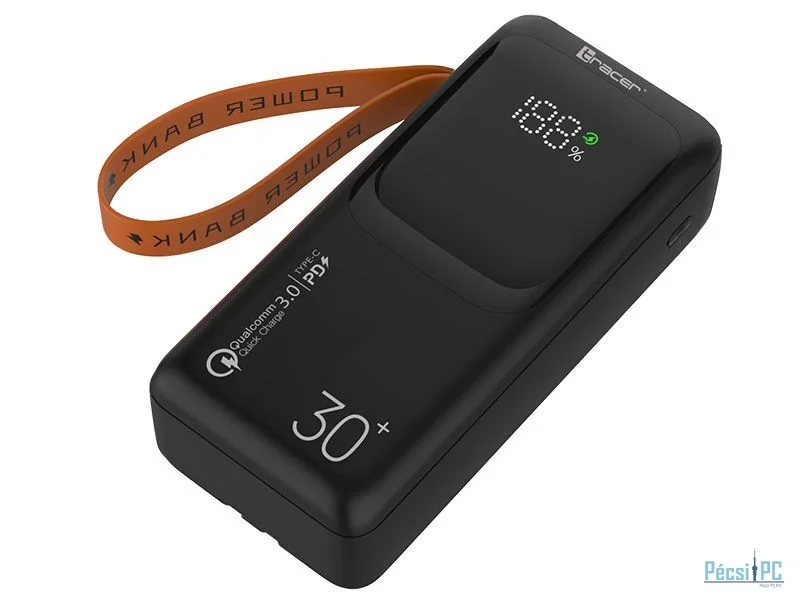 Tracer Vouge 3 30000mAh PowerBank Black