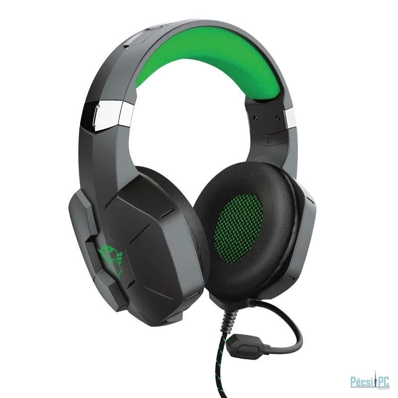 Trust GXT 323X Carus Gaming Headset Black/Green