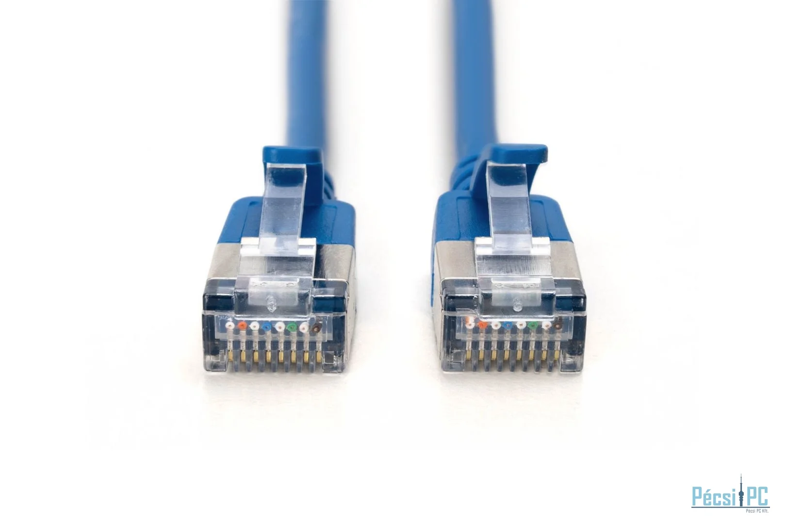 Digitus CAT6A F-FTP Patch Cable 0,5m Blue