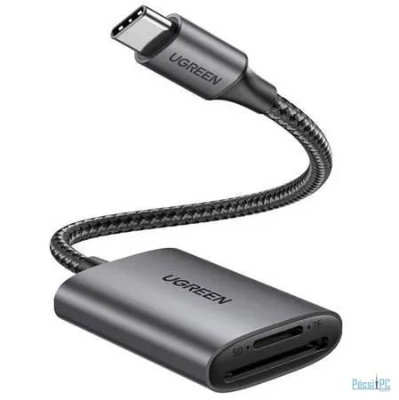 UGREEN CM401 USB-C Card Reader Grey