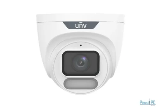 Uniview Easystar Colorhunter 2MP OwlView Wise-ISP turret dómkamera, 2.8mm fix objektívvel, mikrofonnal