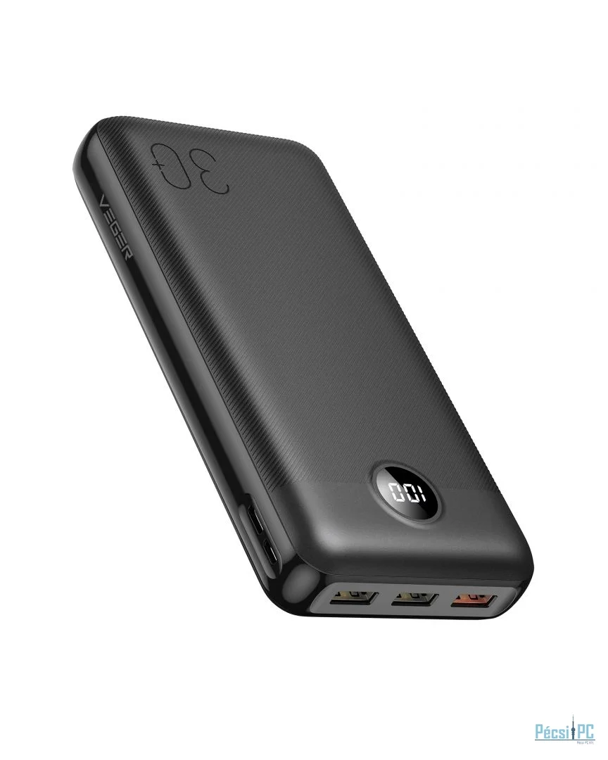 Veger VP3008PD L30 30000mAh Powerbank Black
