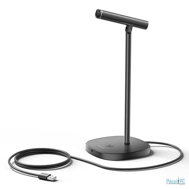 Vention Desktop Microphone with Mute Button Black