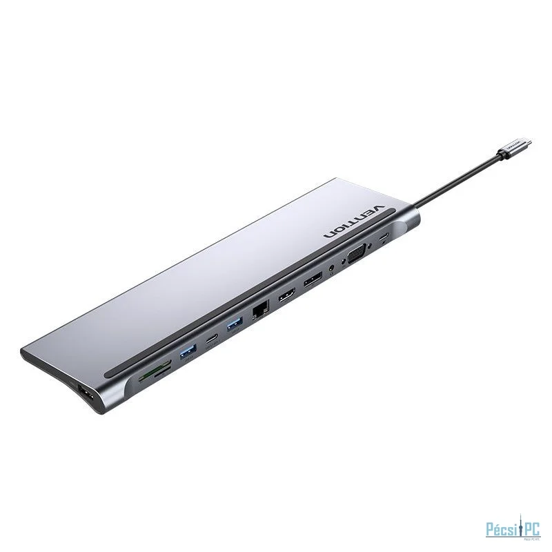 Vention Multi-function 12-in-1 USB-C Docking Station