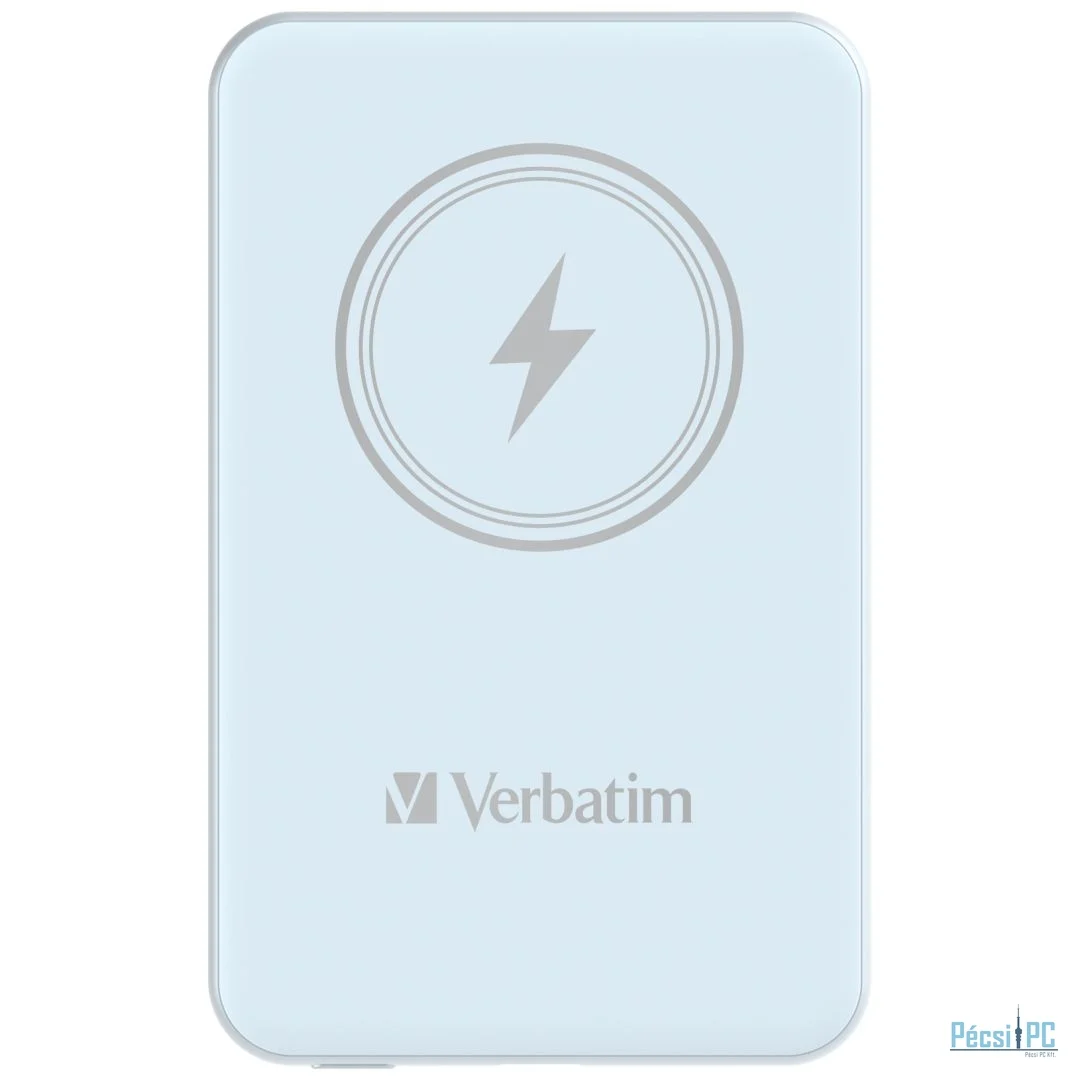 Verbatim Charge ''n'' Go Magnetic Wireless 5000mAh PowerBank Blue