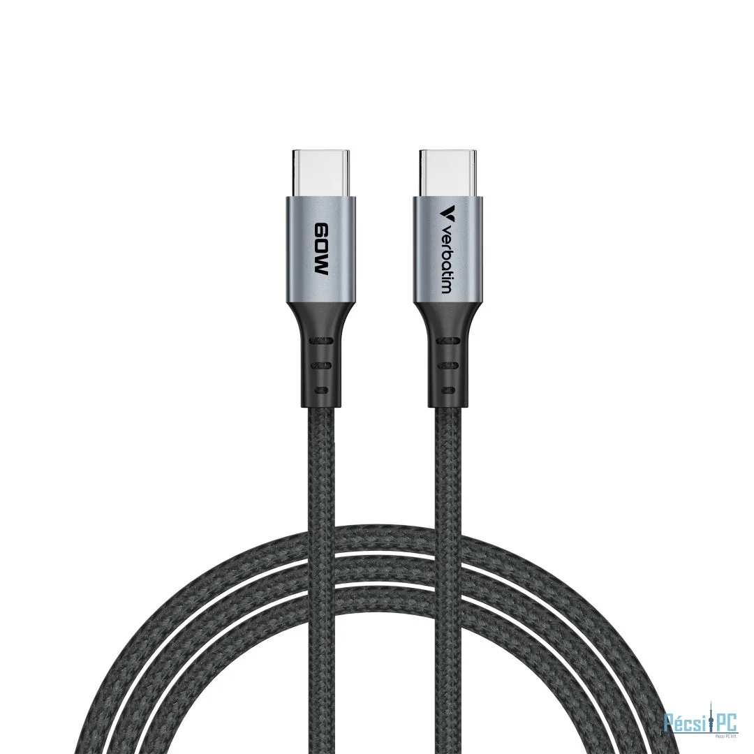 Verbatim Sync & Charge USB-C to USB-C Cable 1,2m Black