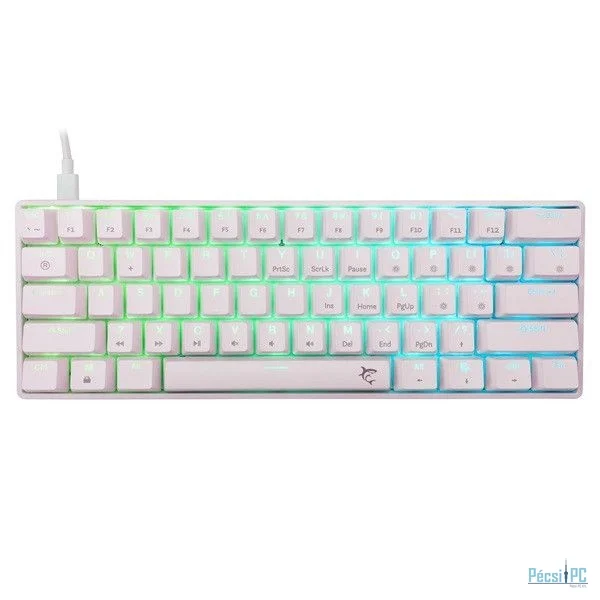 White Shark Shinobi 2 Gaming Keyboard White HU