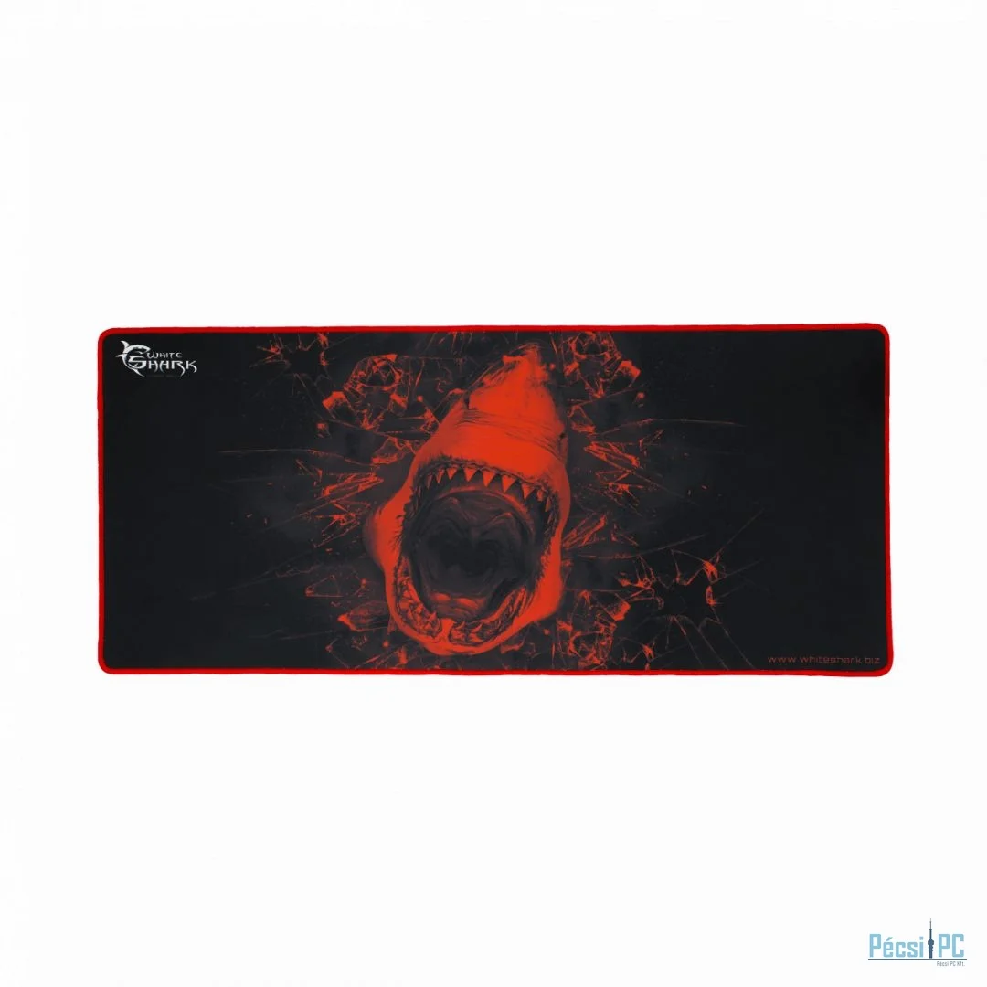 White Shark Skywalker XL Gaming Egérpad Black/Red