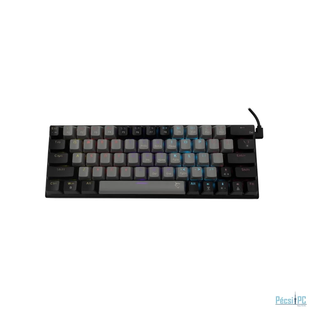 White Shark Wakizashi Blue Switches Gaming Keyboard Grey/Black HU