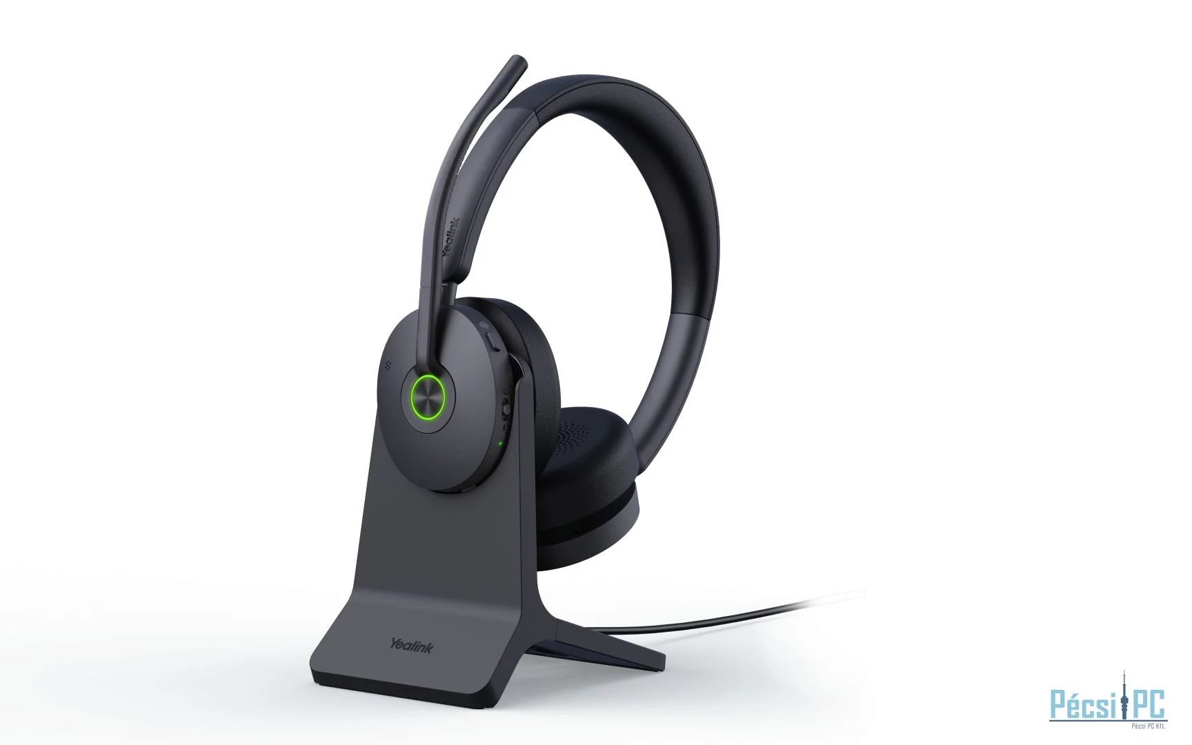 Yealink WH68 Hybrid Teams Bluetooth/DECT Headset Black