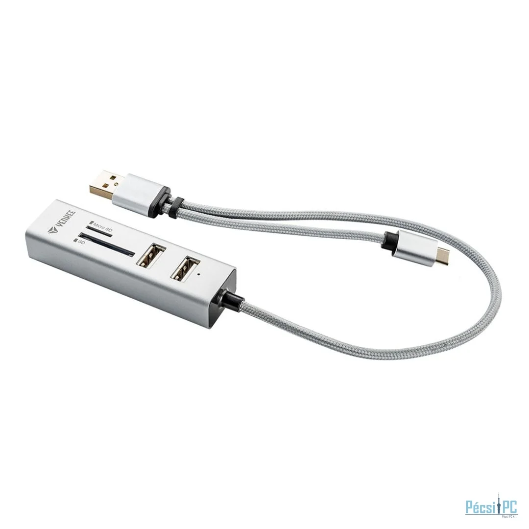 Yenkee Yenkee YHC 103SR  USB C OTG hub+reader