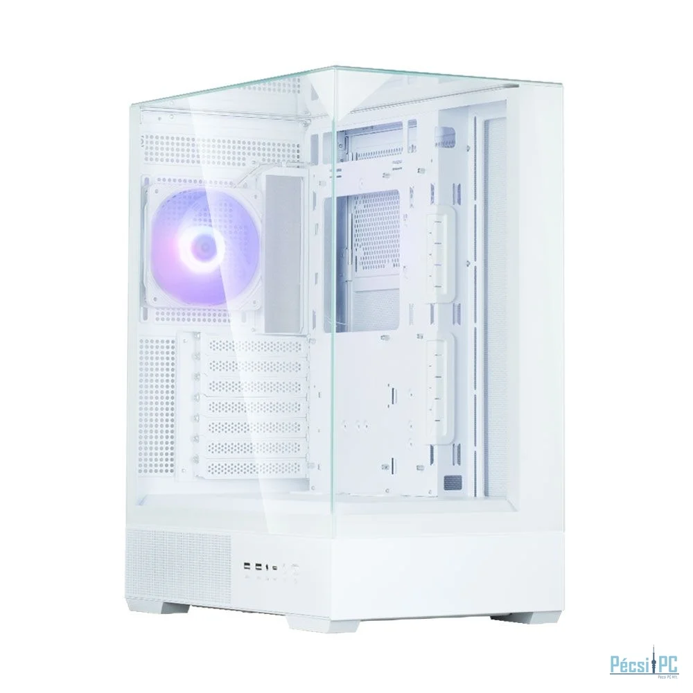 Zalman P40 Prism Tempered Glass White