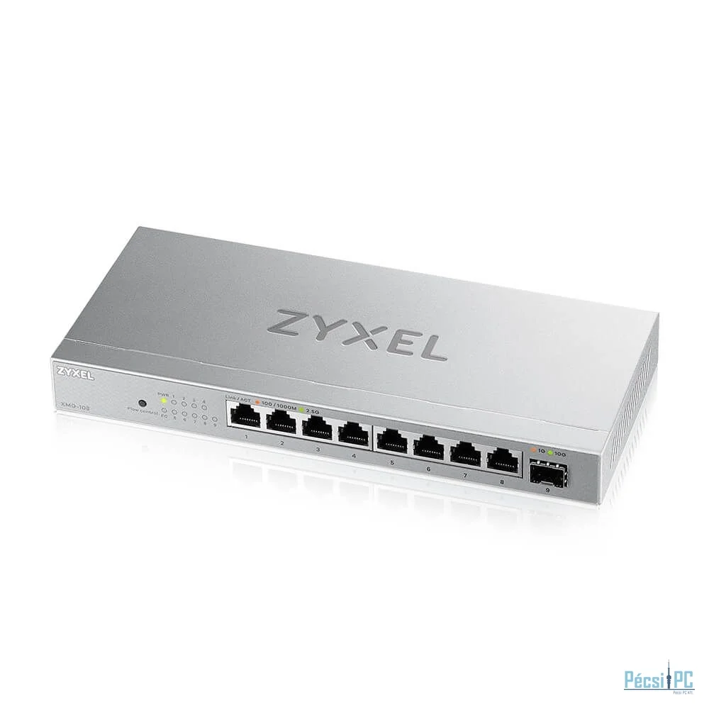 ZyXEL XMG-108HP 8 Port 10/2,5G MultiGig unmanaged Switch
