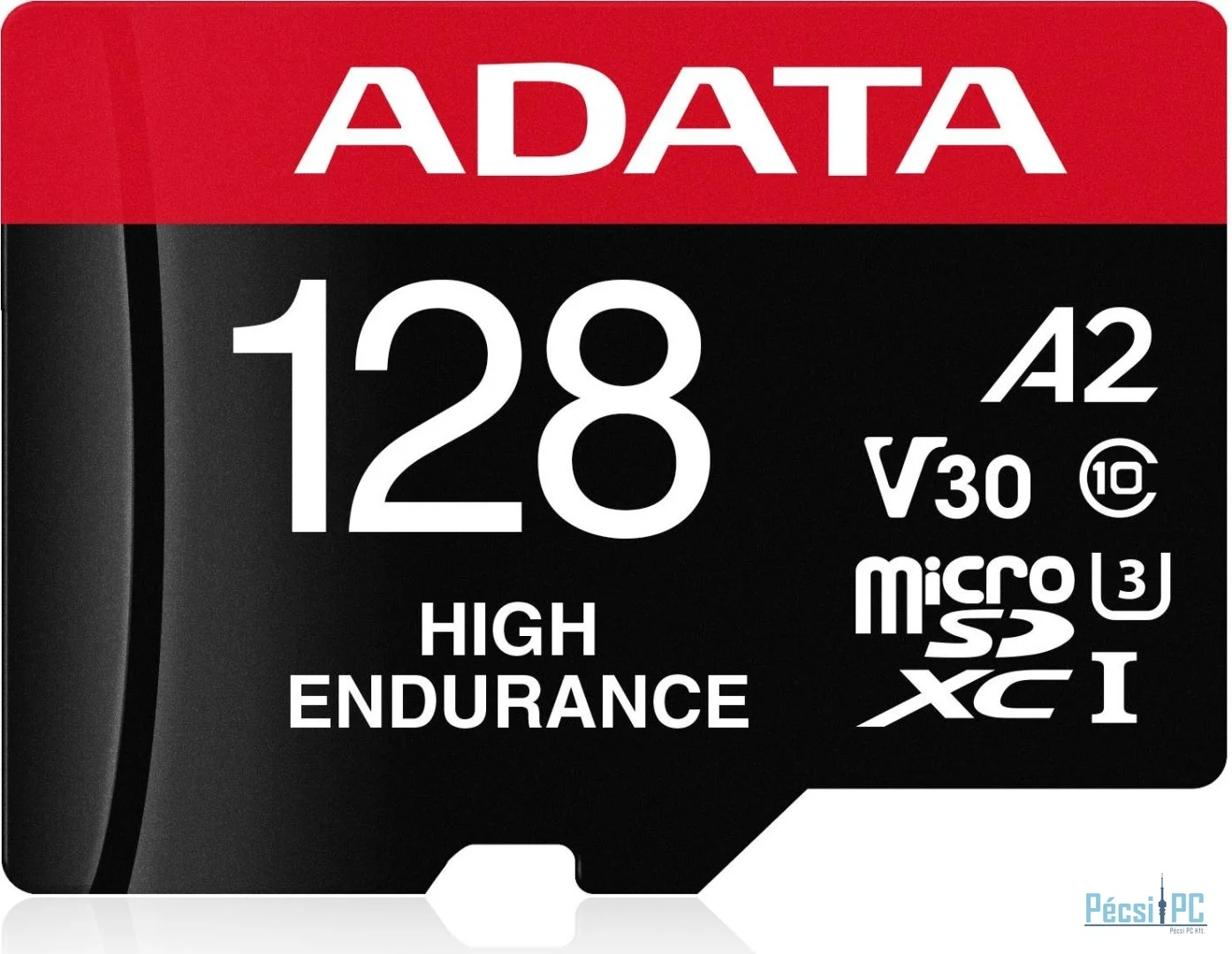 A-Data 128GB microSDXC High Endurance UHS-I U3 Class 10 V30S + adapterrel