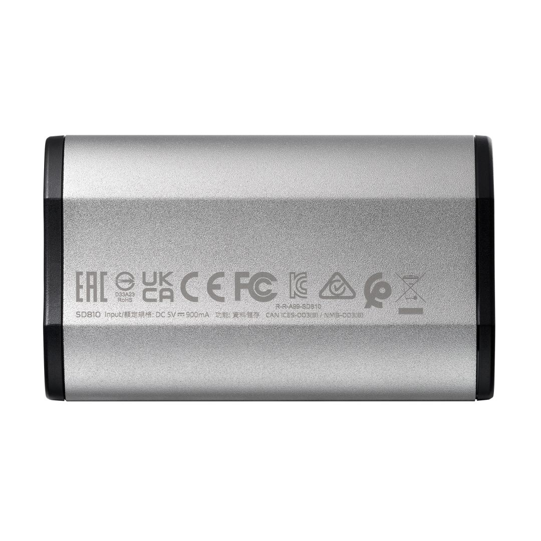 A-Data 1TB USB3.2 Type-C SD810 Silver Grey