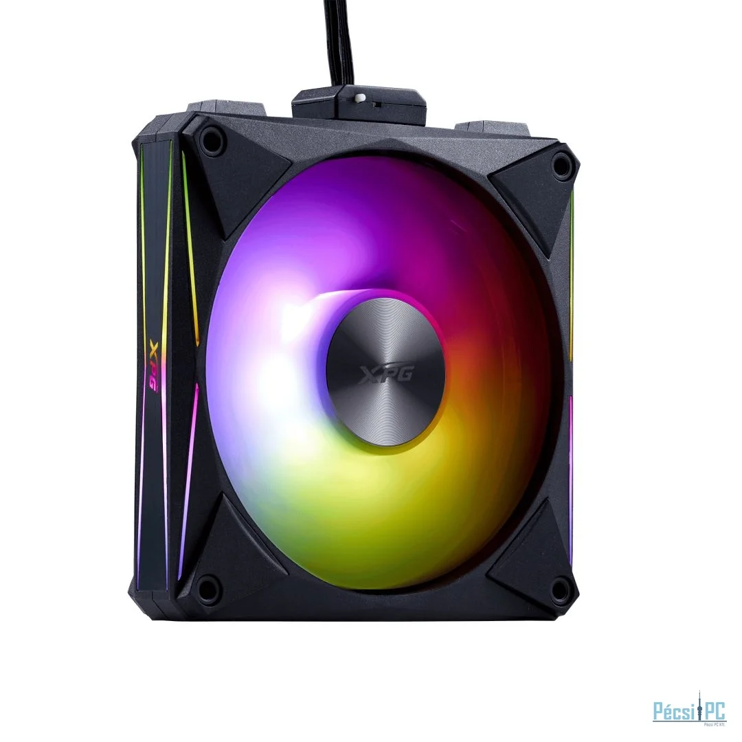 A-Data HURRICANE MAG 120 ARGB PWM Magnetic Fan Black (4-pack)